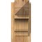 Ekena Millwork Balboa Arts & Crafts Rough Sawn Outlooker, Western Red Cedar, 6"W x 12"D x 12"H OUT06X12X12BOA03RWR - alternate 4